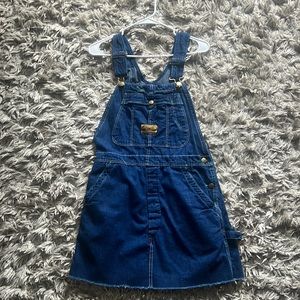 Distressed Overall dress Size XS/S